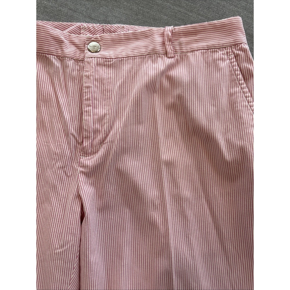 Lauren Active Ralph Lauren Red White Stripe Golf Shorts Women's No Tag 14 (32")